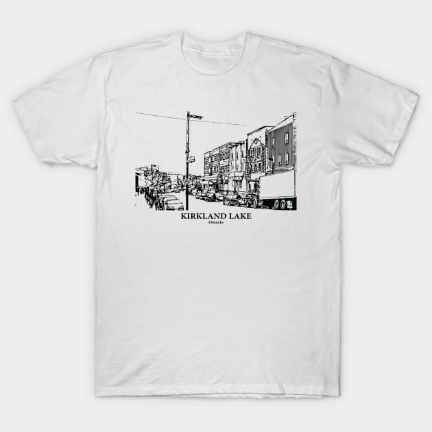 Kirkland Lake - Ontario T-Shirt by Lakeric